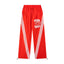 Mixed Emotion Side‑Stripe Logo Track Pants