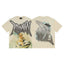 Mixed Emotion Cream Tee – Gothic Angel Jetski Print