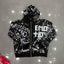 Mixed Emotion Splash Graffiti Full‑Zip Hoodie