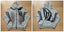Mixed Emotion Grey Zip Hoodie – Black Art Print
