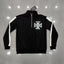 Mixed Emotion Cross Graphic Half‑Zip Sweatshirt & Sweatpants Set