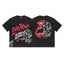 Mixed Emotion Black Tee – Emotional Closet Cupid Print