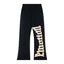 Mixed Emotion Studded Flare‑Leg Graphic Sweatpants