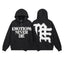 Mixed Emotion Emotions Never Die Rhin‑Stone Zip‑Up Hoodie