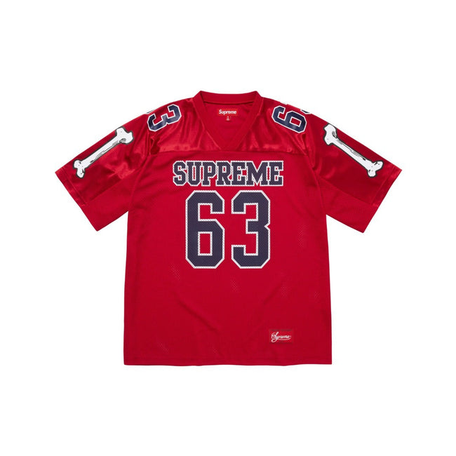 Supreme Bones Football Jersey – Red Hover Image