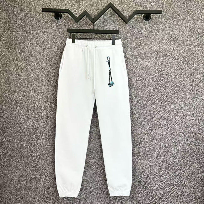 Chrome Hearts Charm Accent Lounge Pants (White) Hover Image