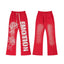 Mixed Emotion Red Pants – Cupid Emotion Print