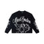 Mixed Emotion Black Long Sleeve Two-Layer Pullover – Cupid Mixed Emotion Print