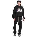 Fear of God Essentials x NBA Relaxed Black Sweatpants